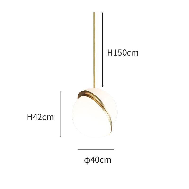 Crescent Pendant Lamp - Vakkerlight