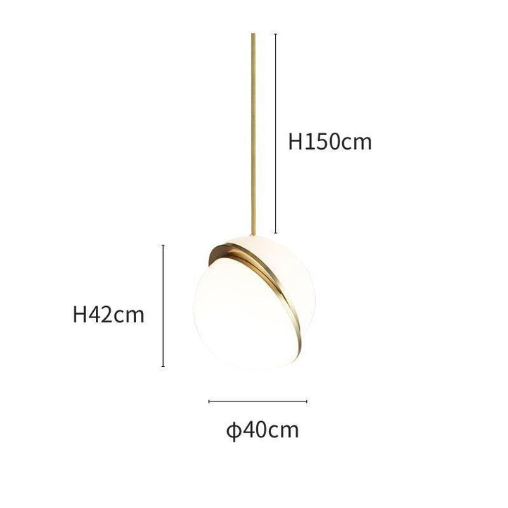 Crescent Pendant Lamp - Vakkerlight