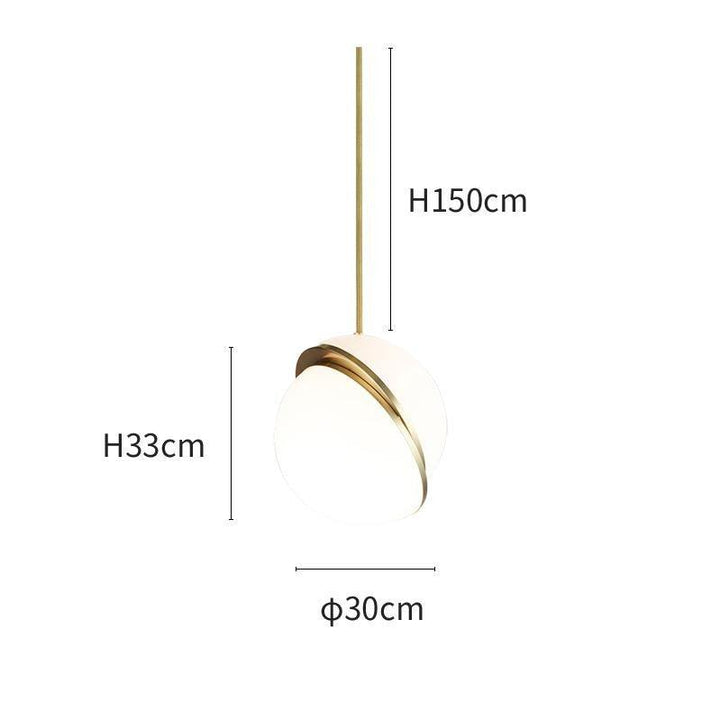 Crescent Pendant Lamp - Vakkerlight