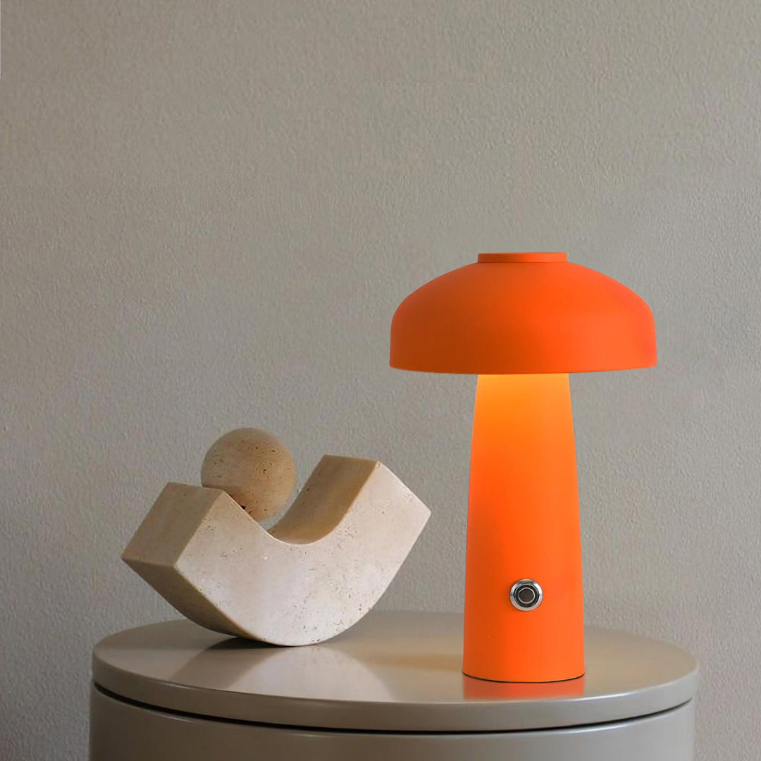 Leon Mushroom Built-in Battery Table Lamp - Vakkerlight