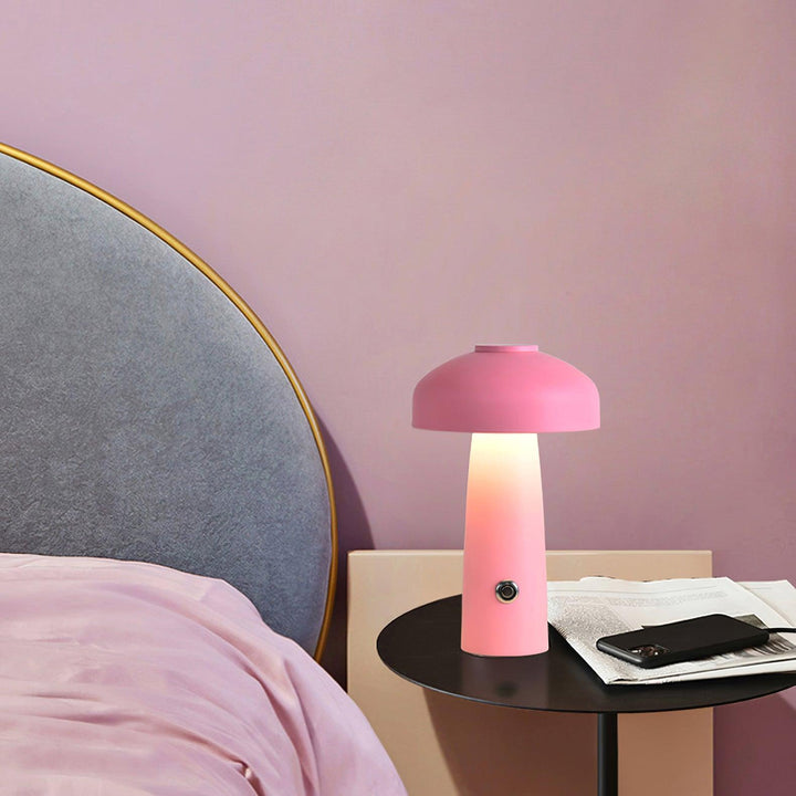 Leon Mushroom Built-in Battery Table Lamp - Vakkerlight