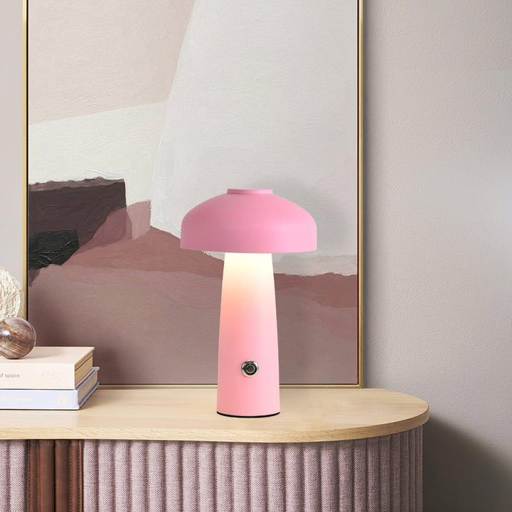 Leon Mushroom Built-in Battery Table Lamp - Vakkerlight