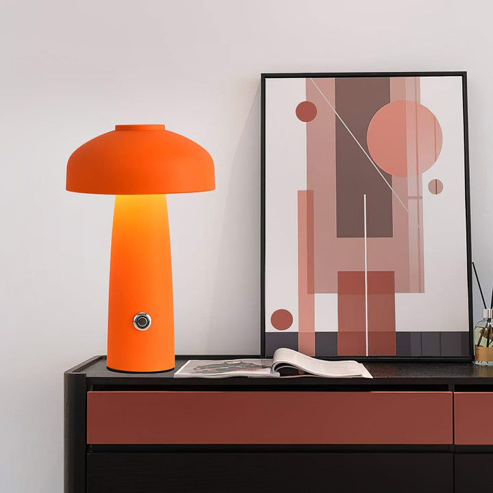 Leon Mushroom Built-in Battery Table Lamp - Vakkerlight