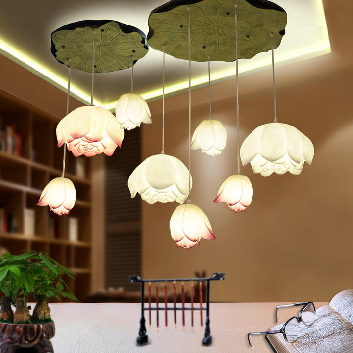 Lotus Chandelier - Vakkerlight