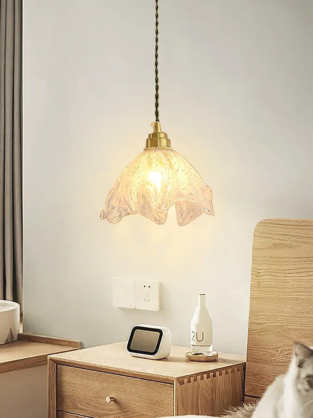 Lotus Crystal Small Pendant Light - Vakkerlight