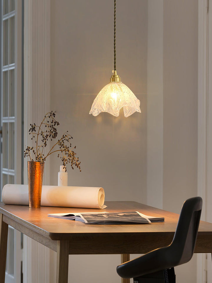 Lotus Crystal Small Pendant Light - Vakkerlight