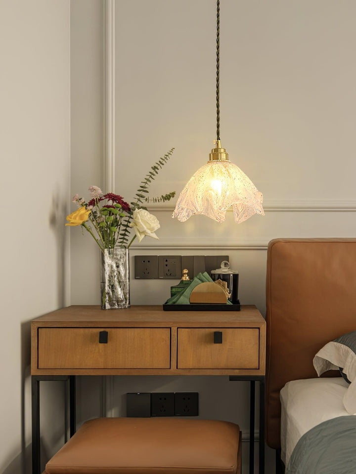 Lotus Crystal Small Pendant Light - Vakkerlight