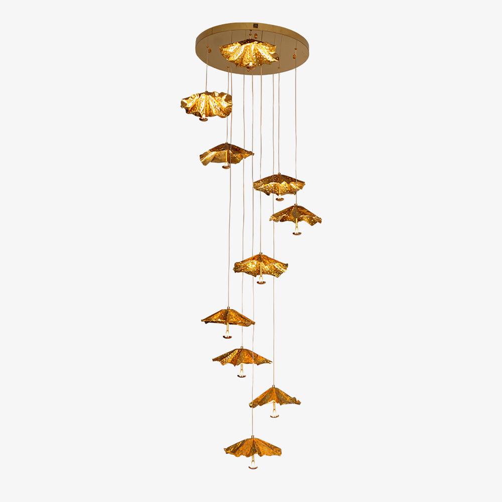 Livra Leaf Chandelier - Vakkerlight