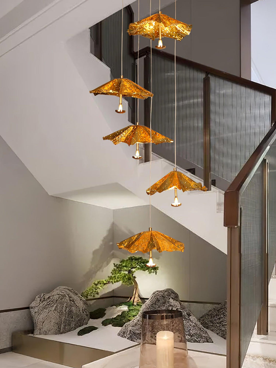 Livra Leaf Chandelier - Vakkerlight