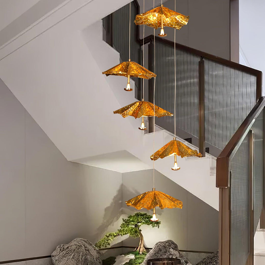 Livra Leaf Chandelier - Vakkerlight