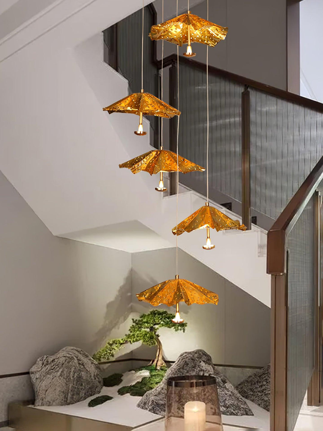 Livra Leaf Chandelier - Vakkerlight