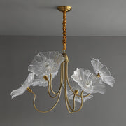 Lotus Leaf Glass Chandelier - Vakkerlight