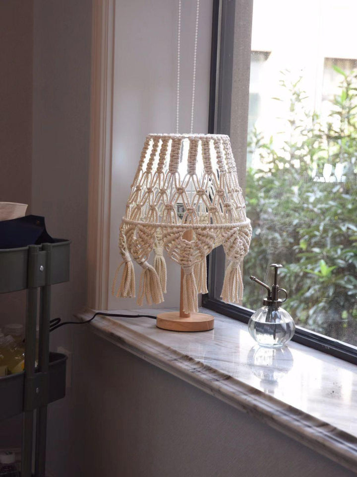 Macrame Table Lamp - Vakkerlight