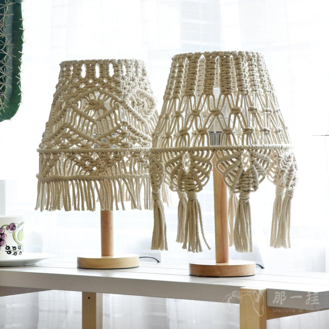 Macrame Table Lamp - Vakkerlight