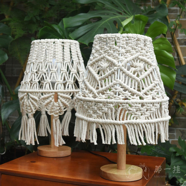 Macrame Table Lamp - Vakkerlight