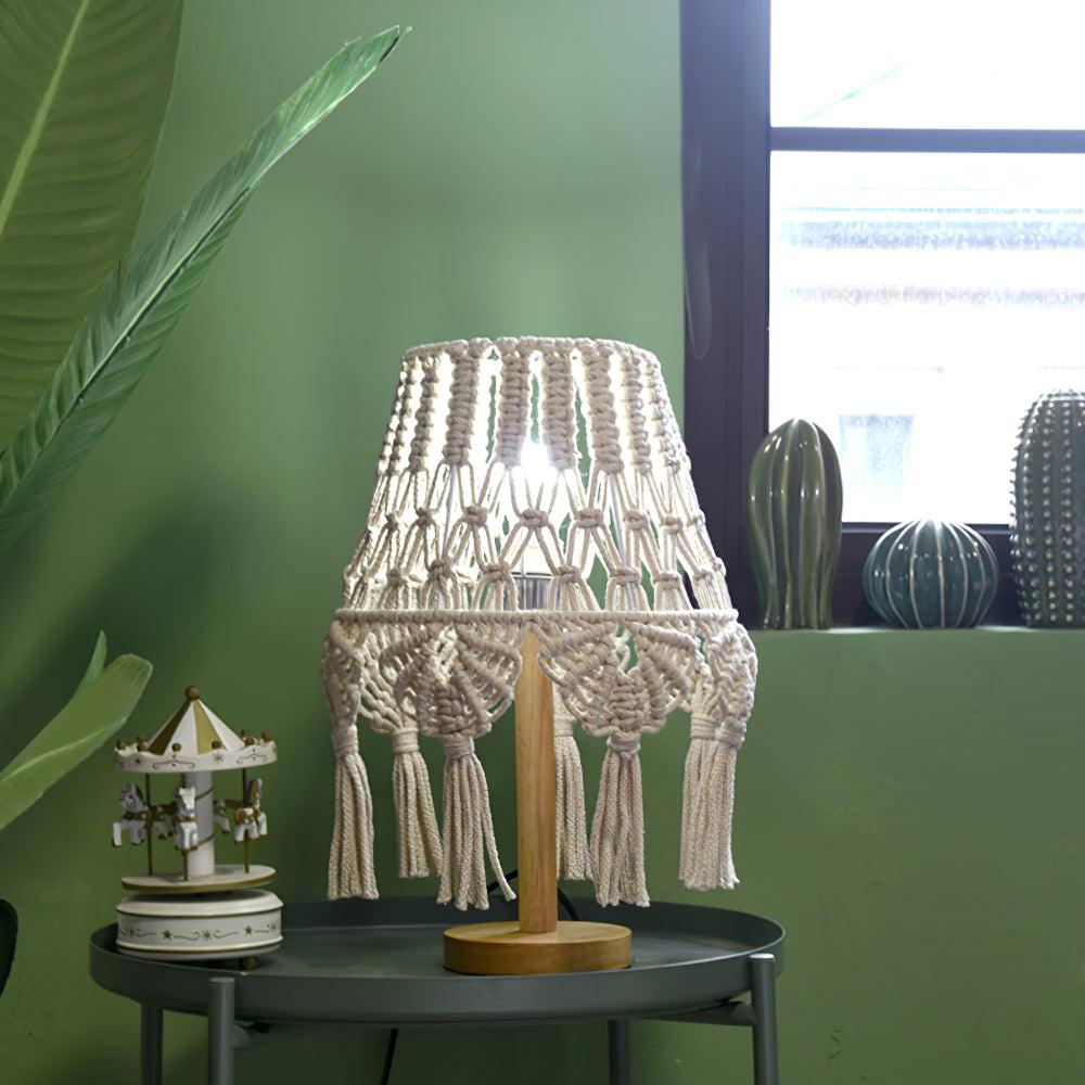 Macrame Table Lamp - Vakkerlight