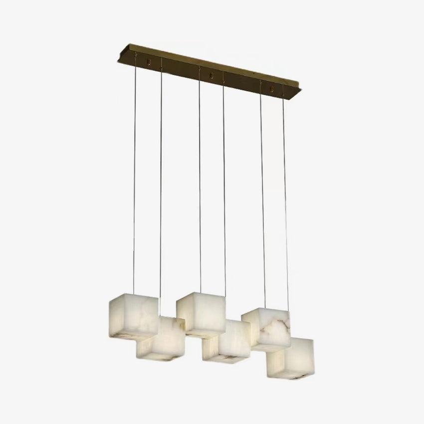 Alabaster Box Chandelier - Vakkerlight