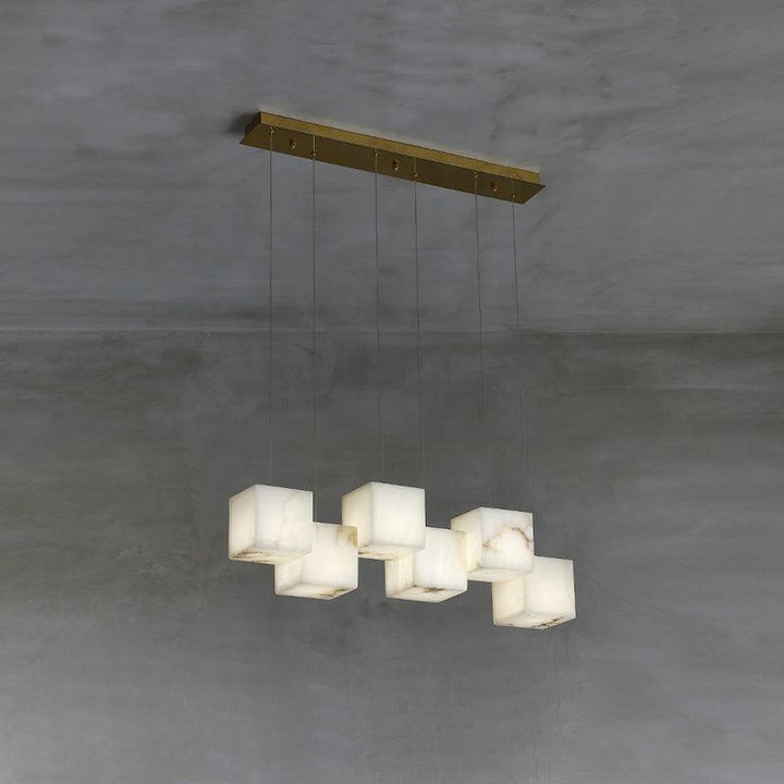 Alabaster Box Chandelier - Vakkerlight