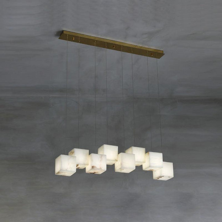 Alabaster Box Chandelier - Vakkerlight