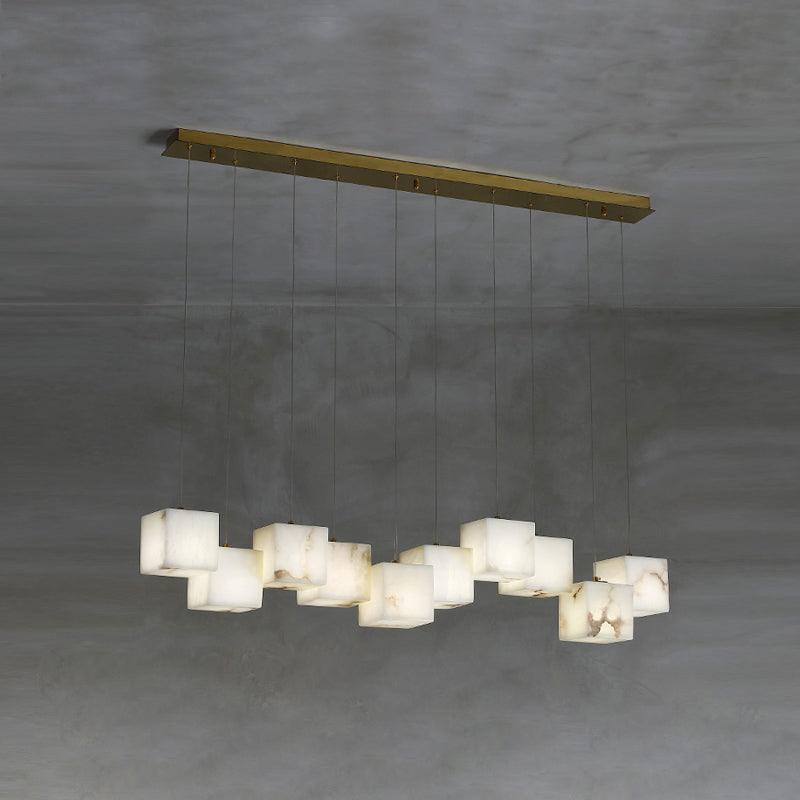 Alabaster Box Chandelier - Vakkerlight