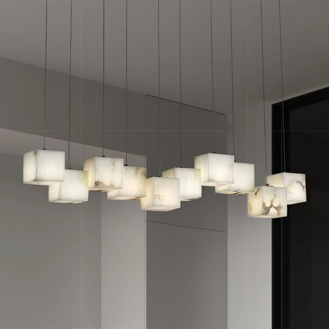 Alabaster Box Chandelier - Vakkerlight