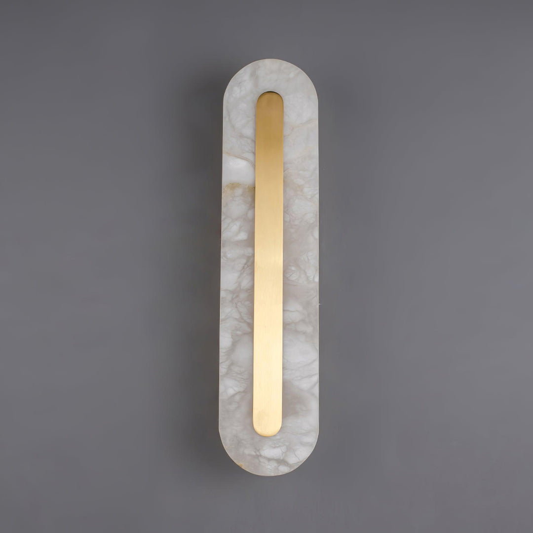 Alabaster Rounded Wall Light - Vakkerlight