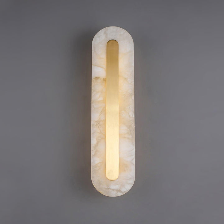 Alabaster Rounded Wall Light - Vakkerlight