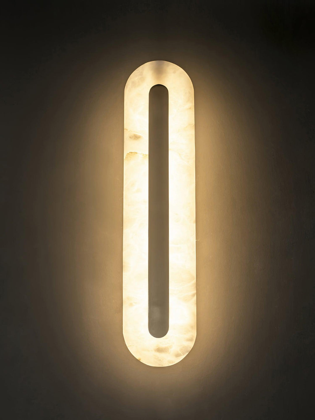 Alabaster Rounded Wall Light - Vakkerlight