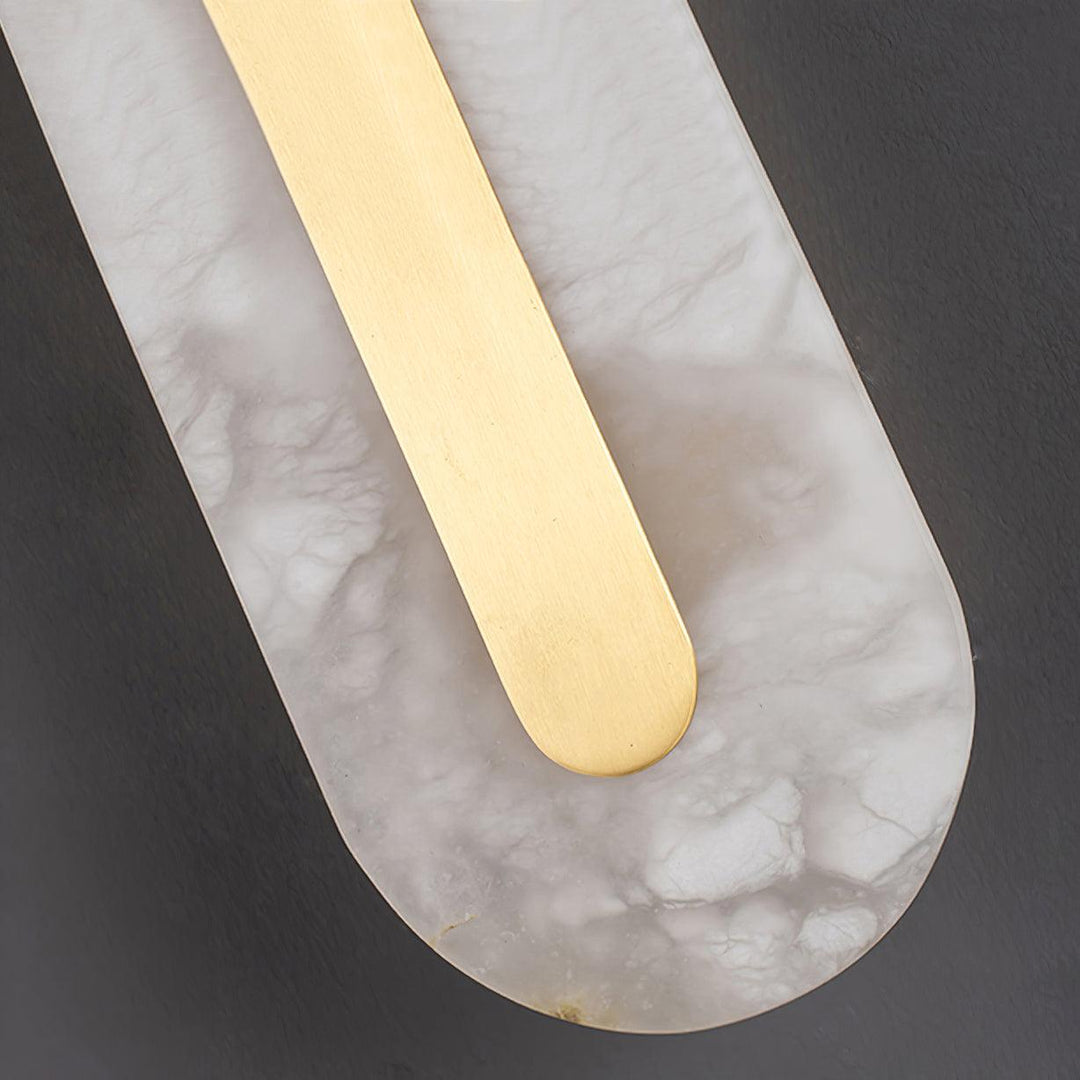 Alabaster Rounded Wall Light - Vakkerlight