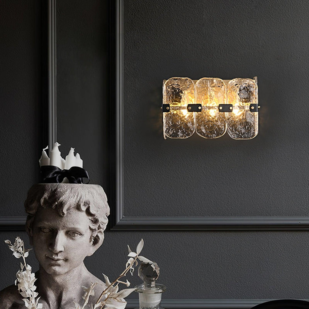 Massive Glass Wall Sconces - Vakkerlight