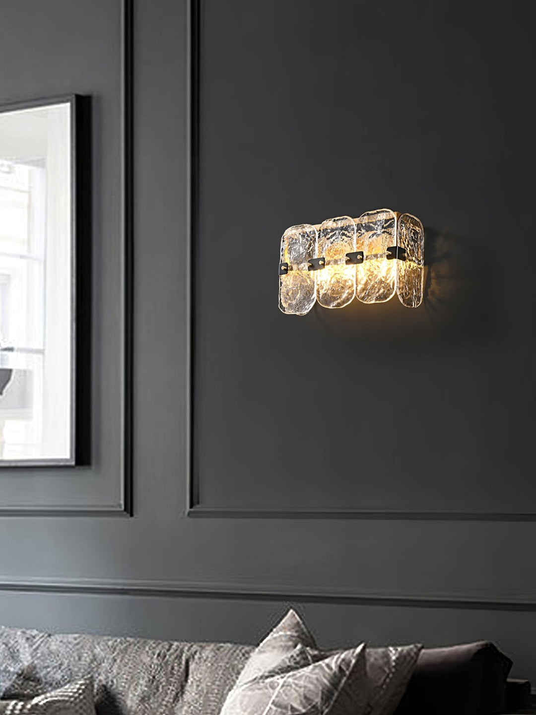 Massive Glass Wall Sconces - Vakkerlight