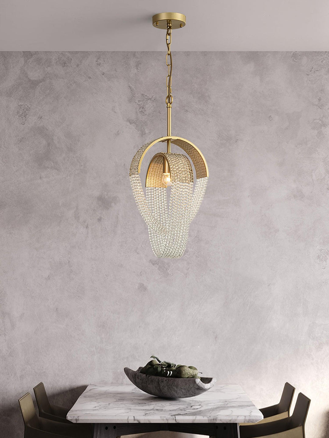 Mesh Crystal Chandelier - Vakkerlight