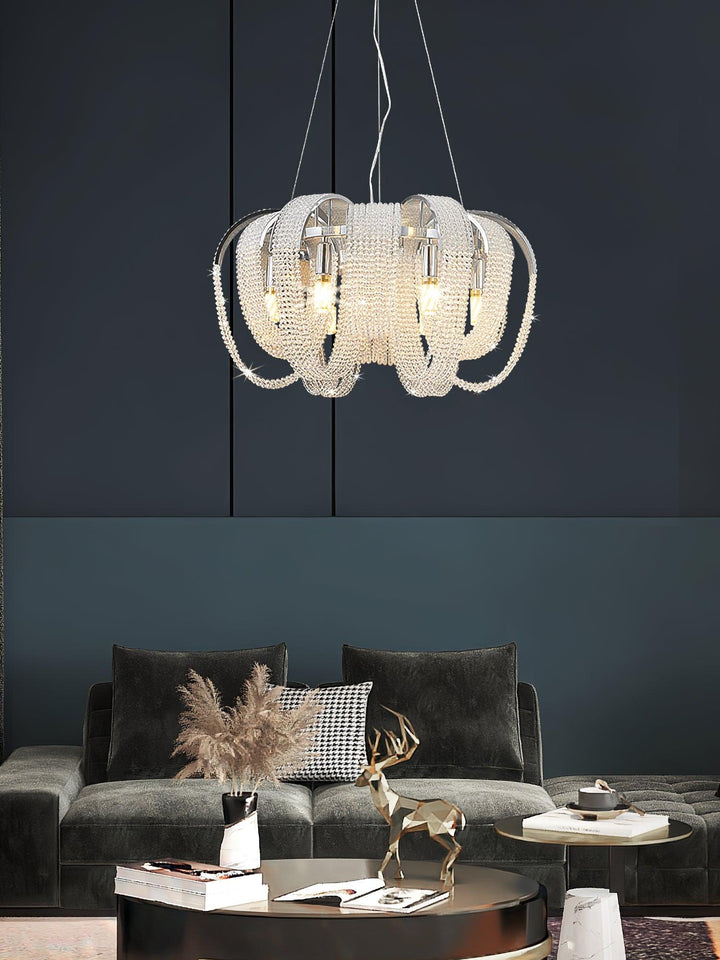 Mesh Crystal Chandelier - Vakkerlight