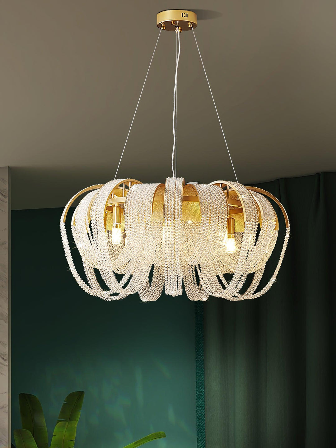 Mesh Crystal Chandelier - Vakkerlight