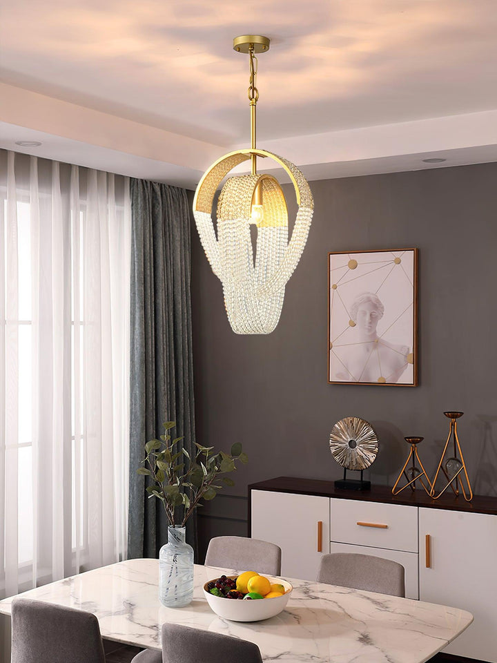 Mesh Crystal Chandelier - Vakkerlight