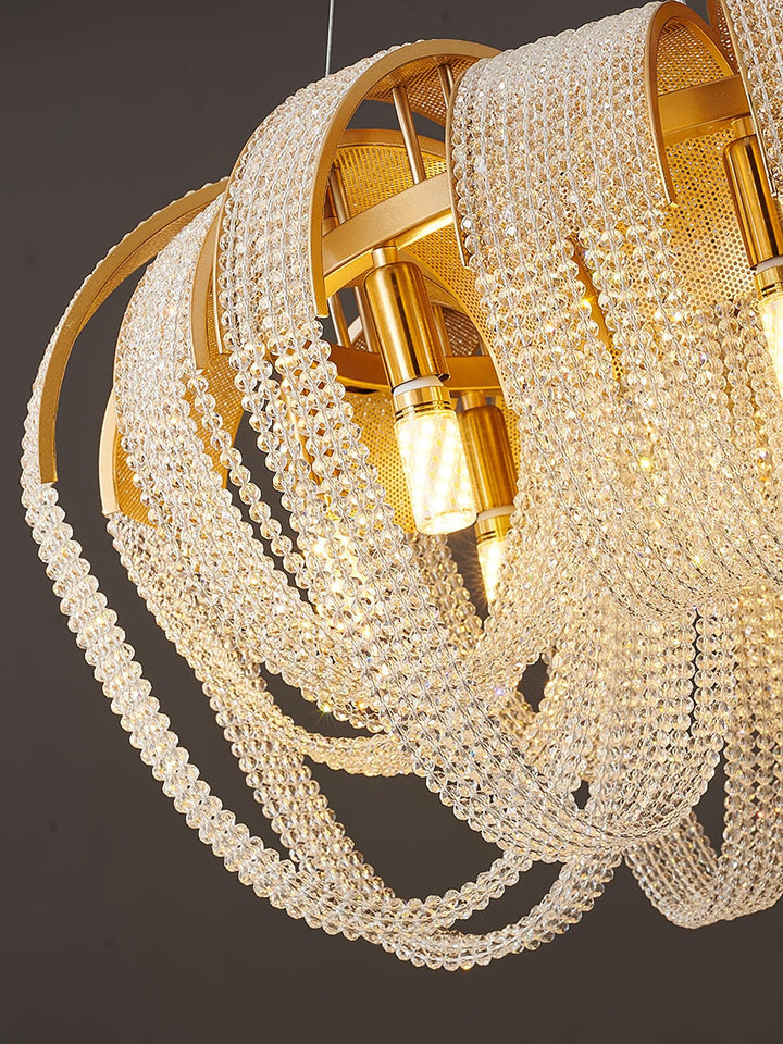 Mesh Crystal Chandelier - Vakkerlight