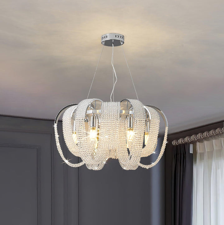 Mesh Crystal Chandelier - Vakkerlight