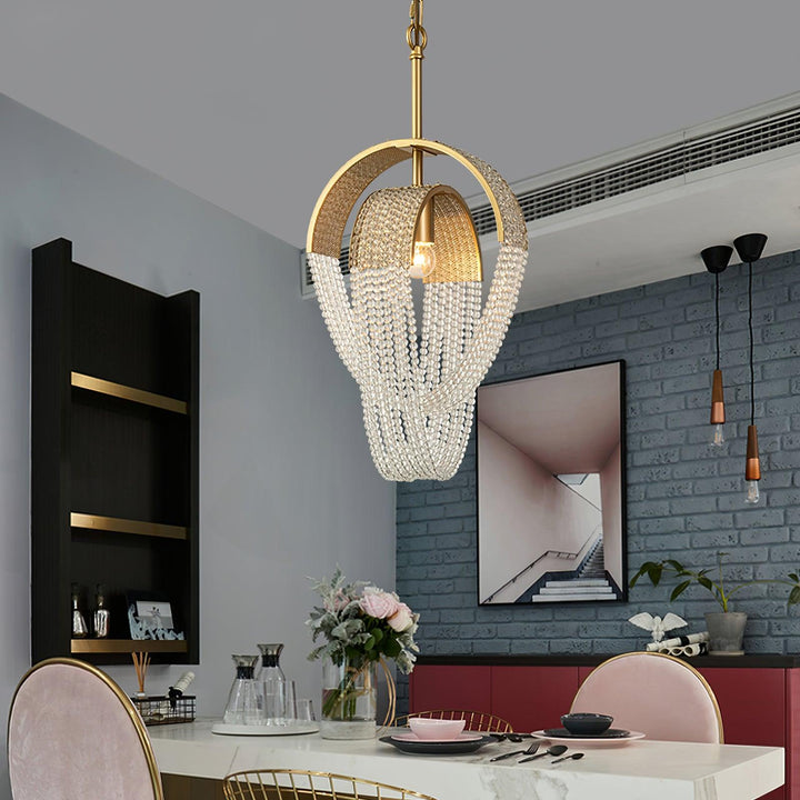 Mesh Crystal Chandelier - Vakkerlight