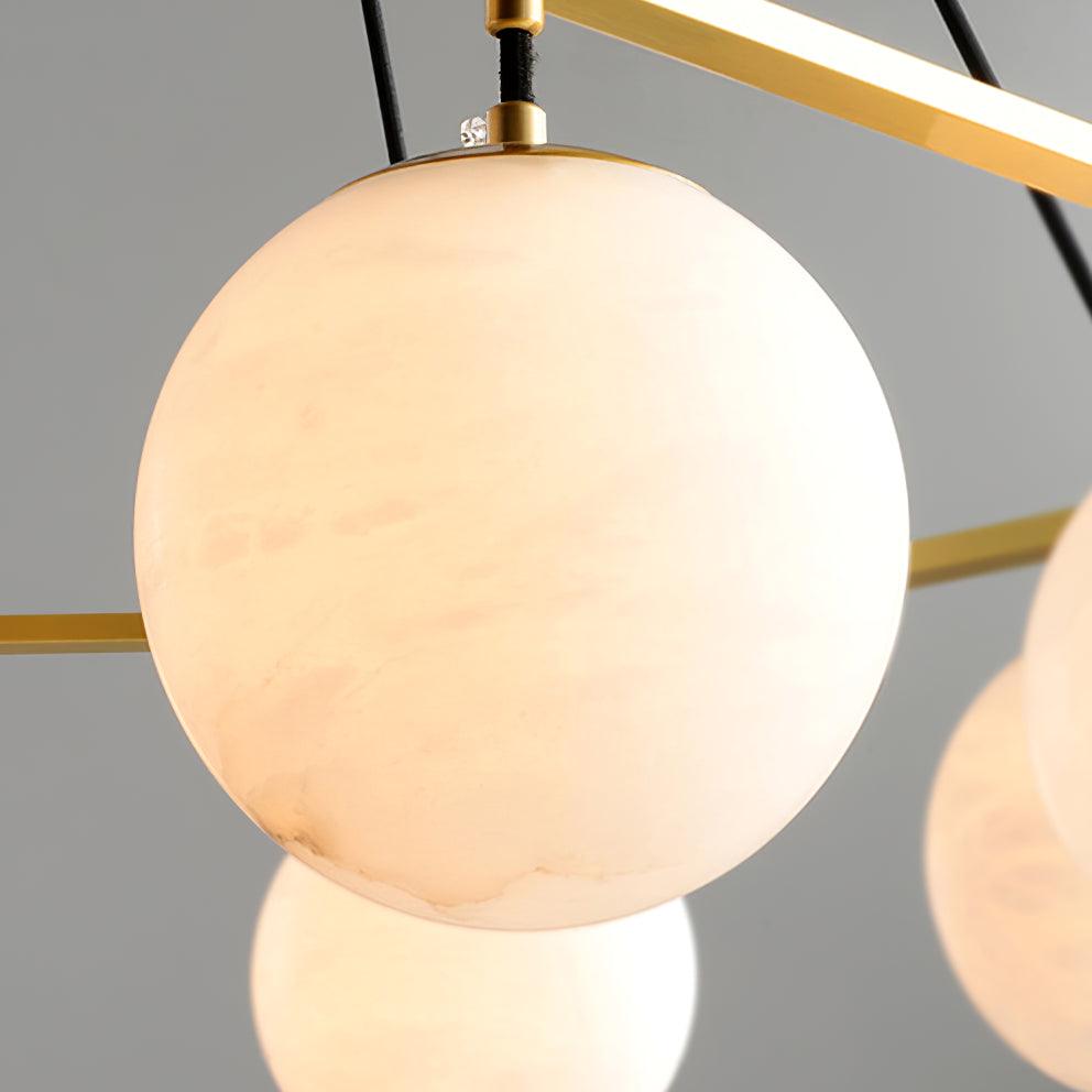 Miira Alabaster Chandelier - Vakkerlight