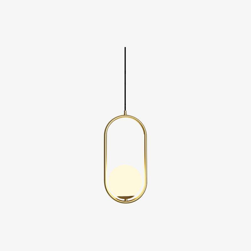 Mila Brass Pendant Swag Light - Vakkerlight