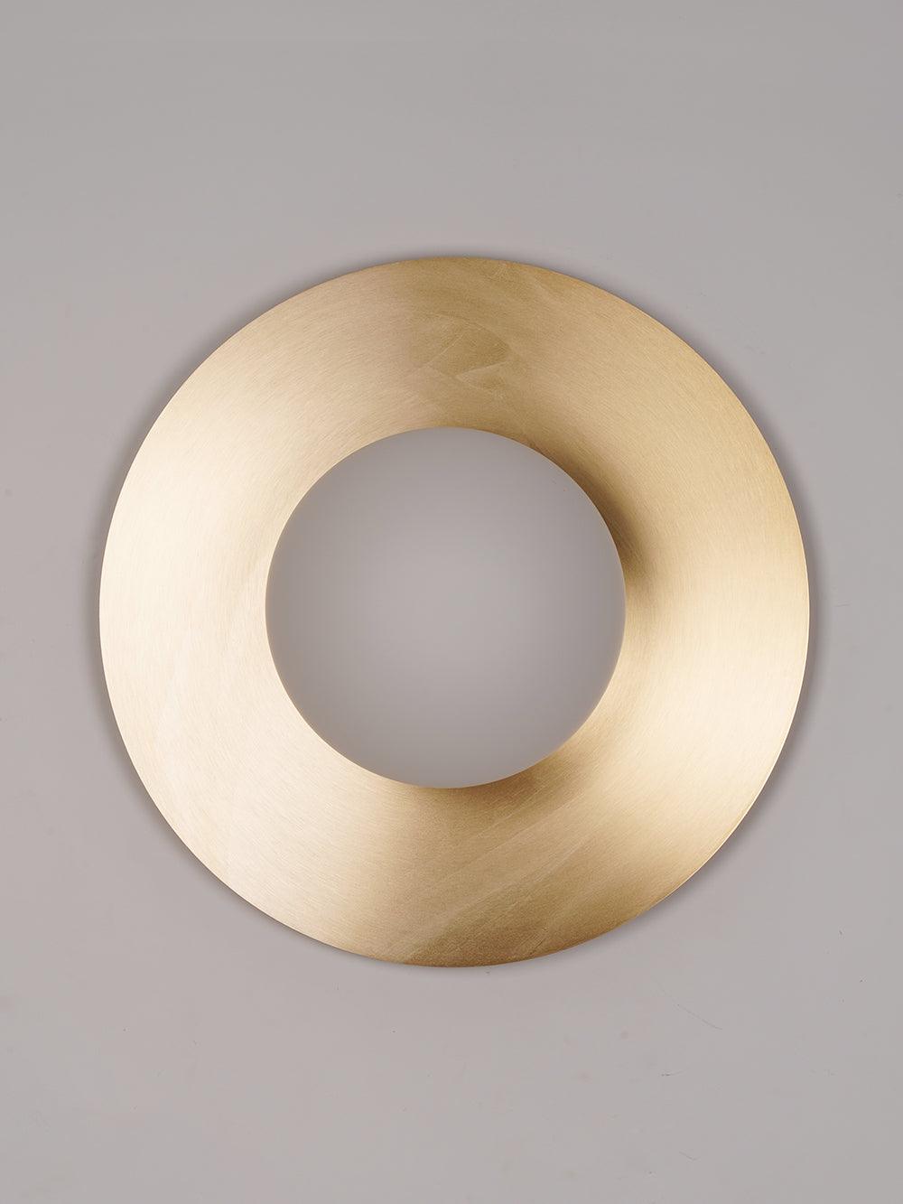 Round Glass Art Wall Lamp - Vakkerlight