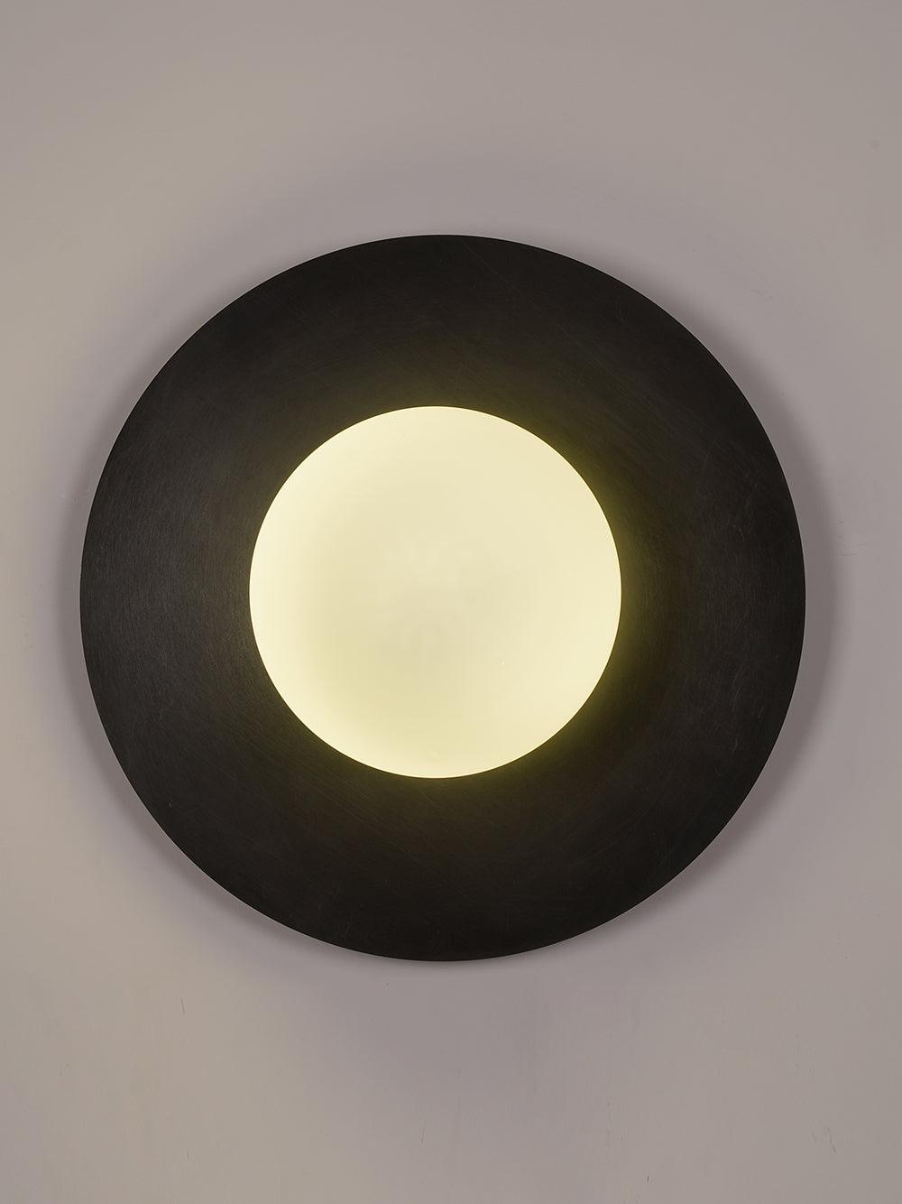 Round Glass Art Wall Lamp - Vakkerlight