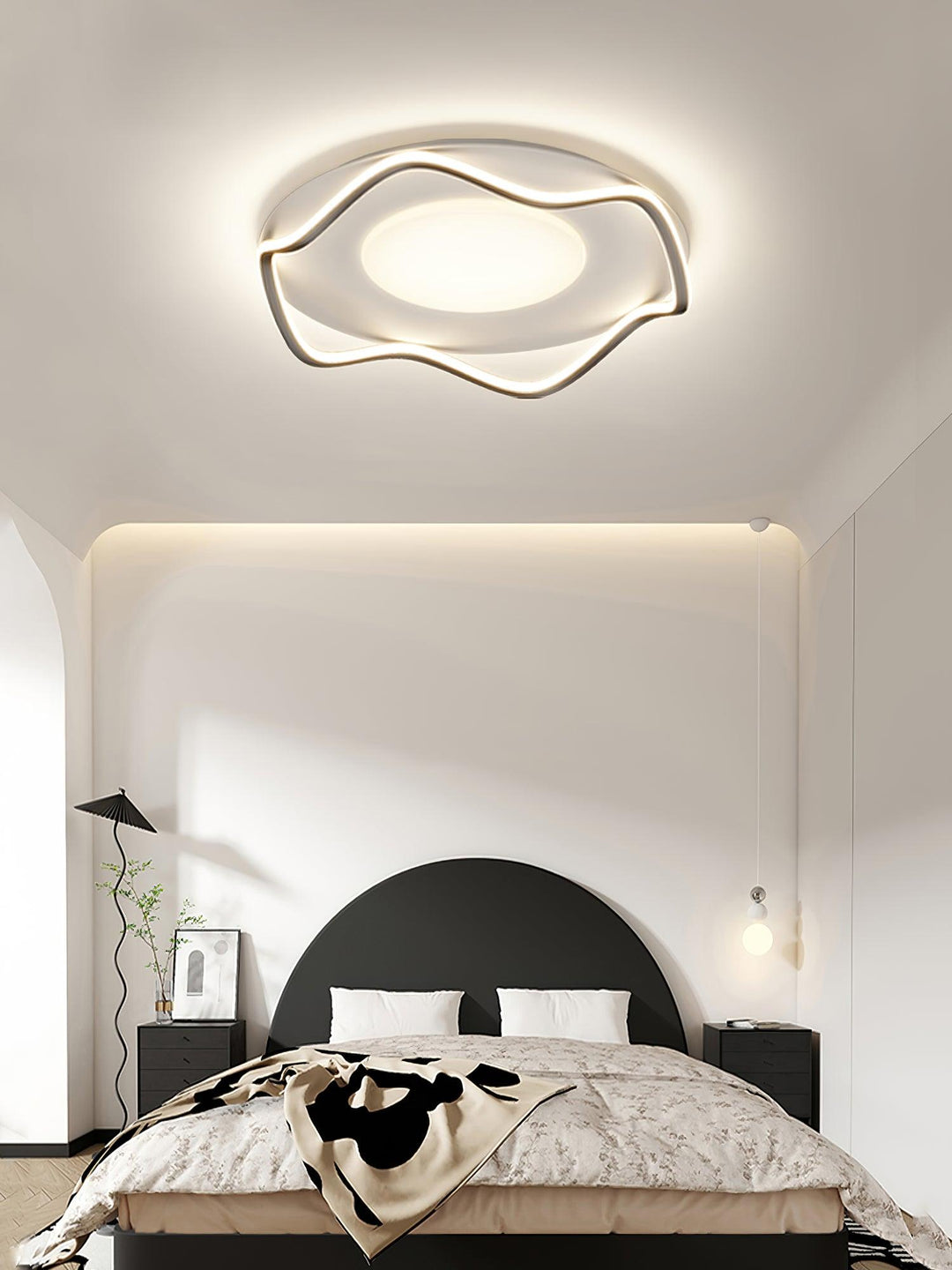 Minimalist Cloud Shape Ceiling Lamp - Vakkerlight