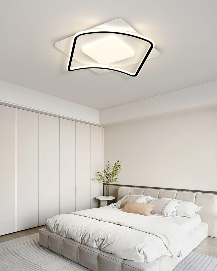 Minimalist Geometry LED Ceiling Light - Vakkerlight