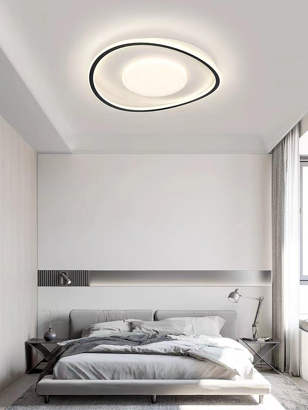 Minimalist Geometry LED Ceiling Light - Vakkerlight