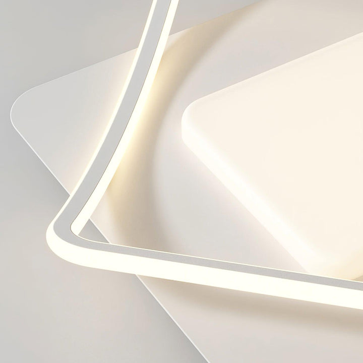 Minimalist Geometry LED Ceiling Light - Vakkerlight