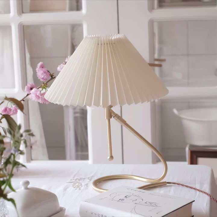 Levitate Pleated Table Lamp - Vakkerlight