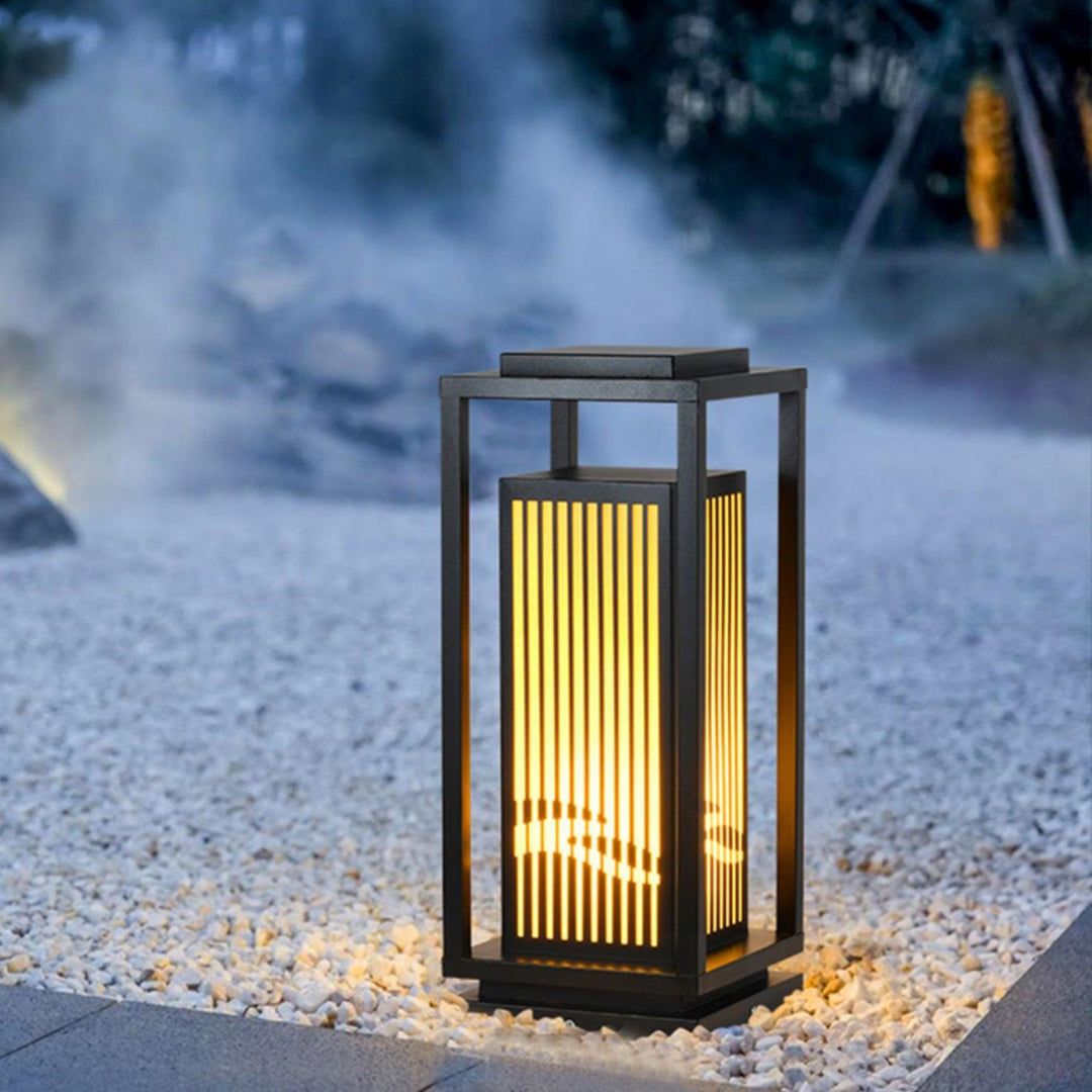 Modern Square Cage Garden Light - Vakkerlight