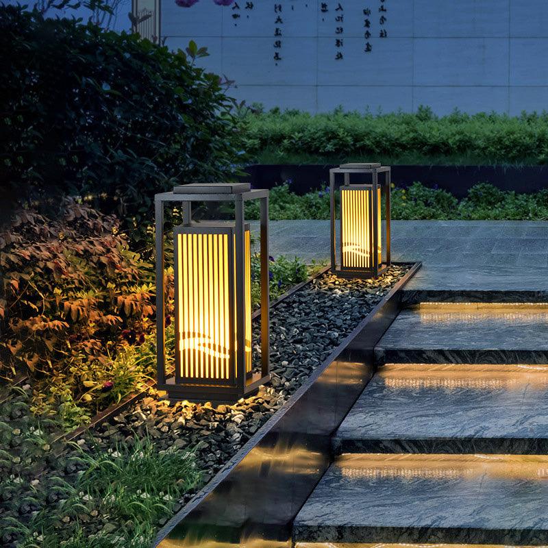 Modern Square Cage Garden Light - Vakkerlight