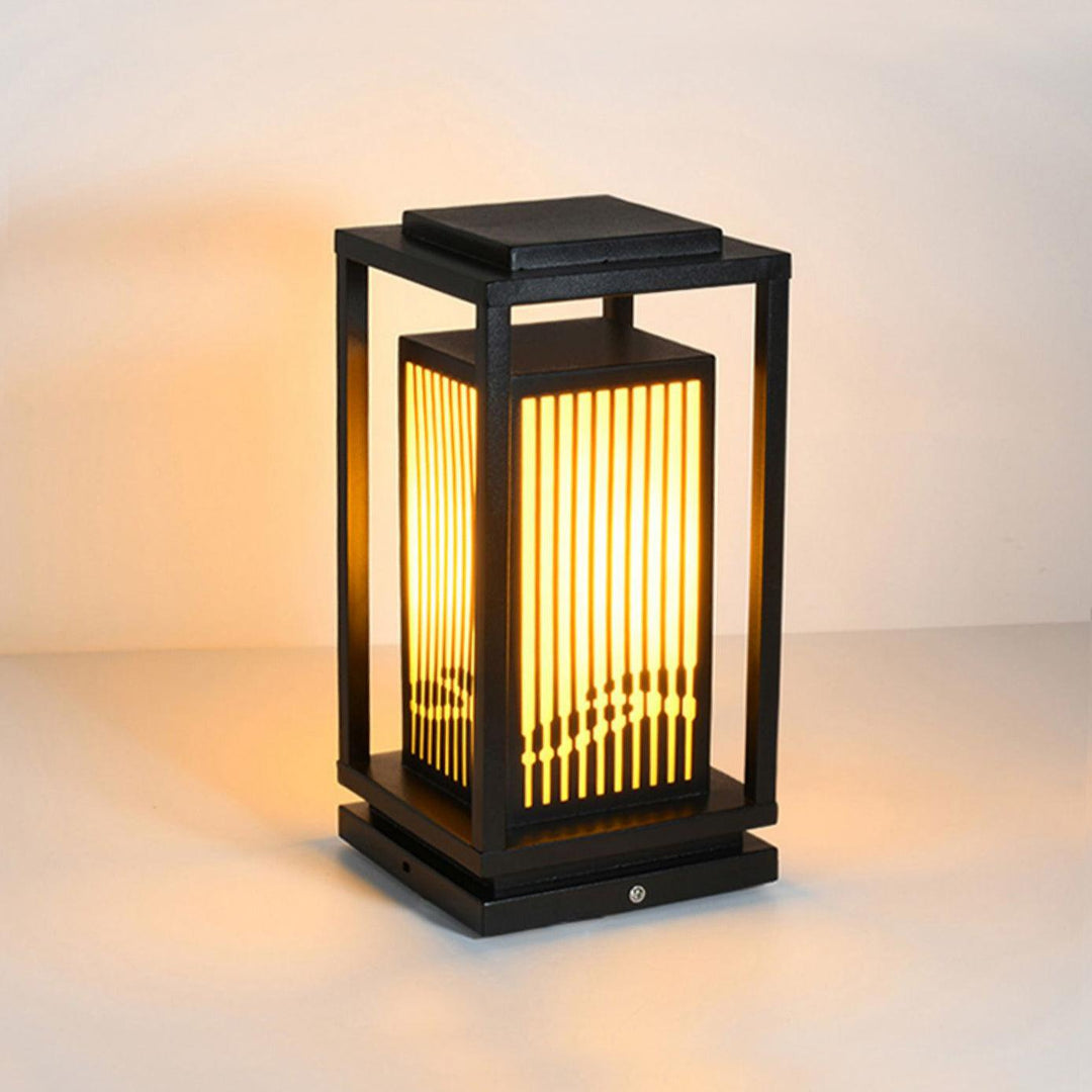 Modern Square Cage Garden Light - Vakkerlight